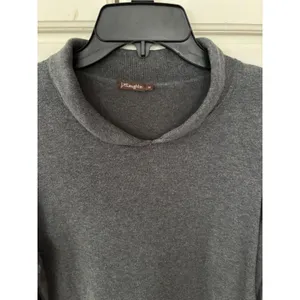 J. McLaughlin Gray Mock‎ Neck Long Sleeve Tunic Top Womens Size M thumbnail 4