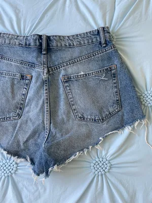 ZARA Jean Shorts High-Waisted thumbnail 8