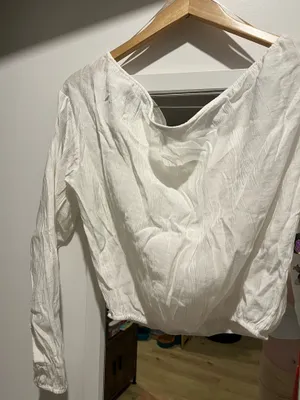 White peasant Blouse thumbnail 1