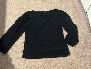 Elegant Black Women's Top thumbnail 1