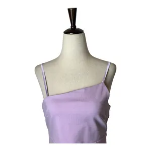 Petal + Pup Dress Women 10 Purple Asymmetric Zahra Midi Slit Preppy‎ Party thumbnail 4