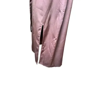 Abercrombie Fitch Satin Slip v neck Midi Dress Womens M Brown Strappy Sleeveless thumbnail 10