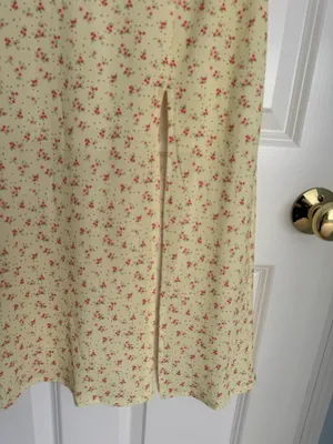 Princess Polly Yellow Floral Skirt and Bra Top Set thumbnail 2