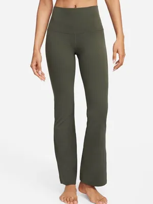 NWT Nike Yoga Dri-FIT Luxe Flared Pants, Green, Size 1X thumbnail 2