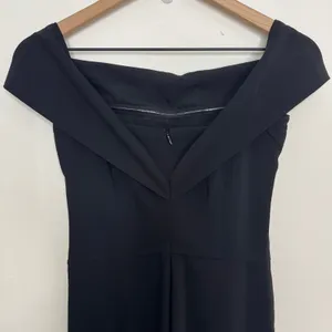 Wild Fable By The Way x Revolve Aubry Off Shoulder Jumpsuit Flare Leg Black Size XS thumbnail 5