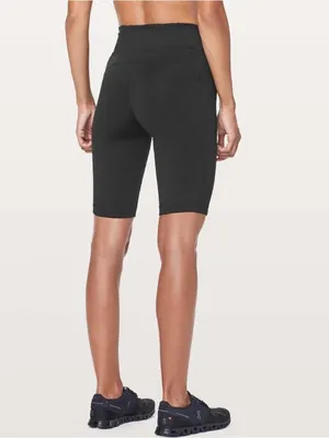 Lululemon On Pace Short *10" Black W7AOFS size 8 bike shorts thumbnail 2