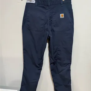 Carhartt women’s Dark Blue Cargo Pants thumbnail 4