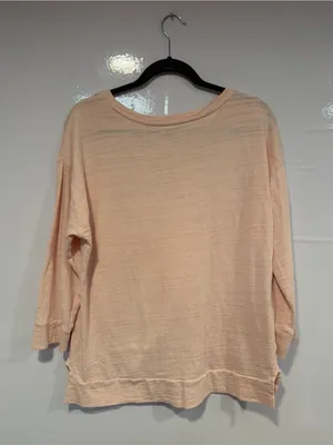 Light Peach Women's Loft Long-Sleeve Relaxed Top thumbnail 3