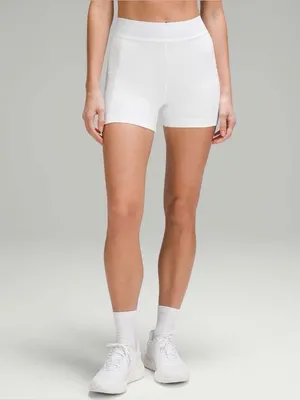 Lululemon Luxtreme High-Rise Tennis Short 3.5" White Size 8 thumbnail 2