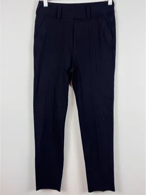 Frank & Eileen Murphy Billion Dollar Pant Black XS LAB600 Cropped Stretch Pants thumbnail 4