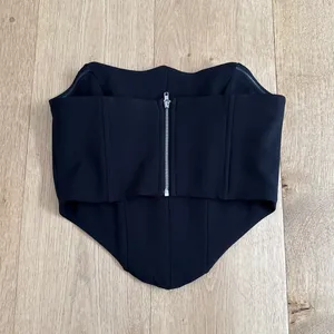 Edikted Corset Top Strapless Boned Size S Black thumbnail 3