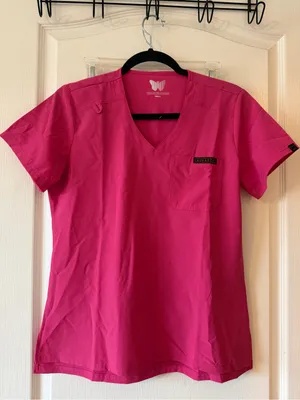 Monarch hot pink scrub set thumbnail 2