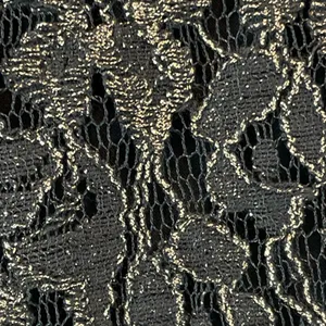 Astr the Label Black Metallic Lace Mini Dress size Medium thumbnail 5
