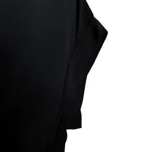Madewell Central Drapey Button Front Dolman Shirt Size Small Black Preppy Office thumbnail 5