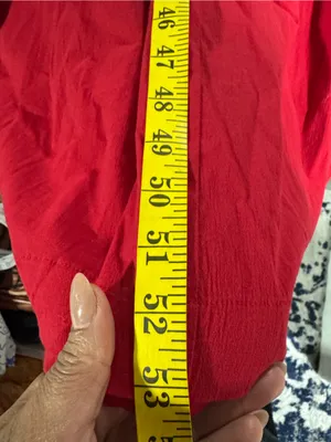 Abercrombie & Fitch High-Neck Drop-Waist Midi Dress sz M thumbnail 6
