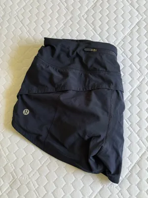Navy Lululemon Speed Up 2.5" Shorts thumbnail 2