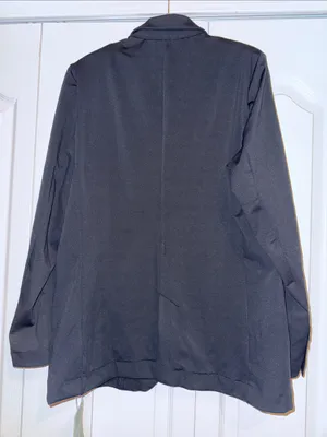 HALARA Black Single-Breasted Blazer with Flap Pockets thumbnail 4