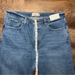 Abercrombie & Fitch The Relaxed Jean High Rise Jeans Size 32/14R New with Tags thumbnail 5