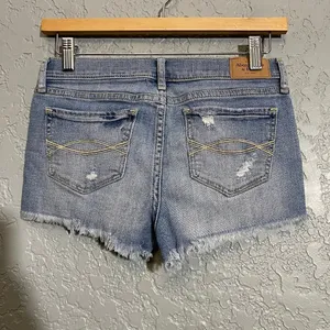 Abercrombie and Fitch Cut Off Shorts Embroidered thumbnail 3