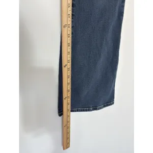 Anthropologie Pilcro The Icon Flare Jeans Women's Size 30 Blue Patch Pockets Y2K thumbnail 9