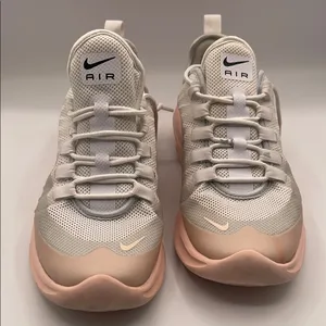 Nike Athletic Shoes White and Pink Modern Design thumbnail 1