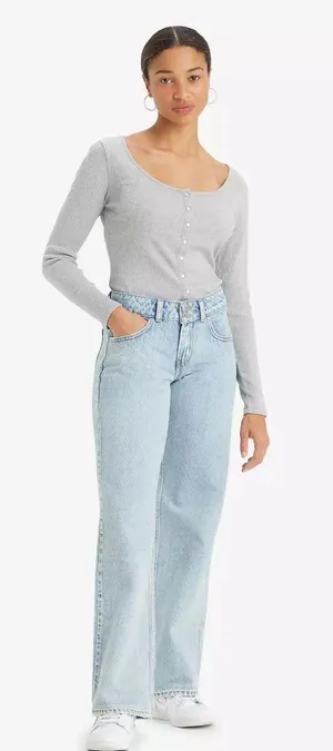 Levis Low Pro Straight Jeans Size 29 thumbnail 1
