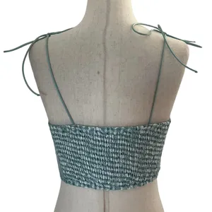 Urban Outfitters Green Size M Eyelet Crop Top (10H-30) thumbnail 3