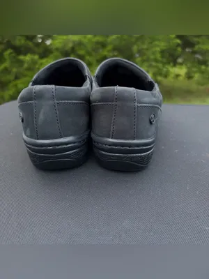 Klogs Footwear Mission Black Leather Slip Resistant Work Clogs Nursing Shoes 8.5 thumbnail 7