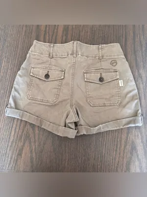 Magellan‎ Outdoors Utility Cargo Chino Roll-Hem Shorts Fishing Hiking Women's 4 thumbnail 3