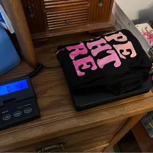 Susan G Komen Breast Cancer Awareness T Shirt Size Medium Black Pink V Neck thumbnail 5