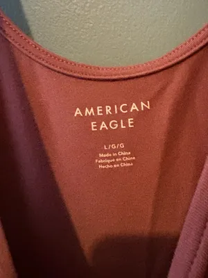 American Eagle Rust Sleeveless Athletic Skater Dress thumbnail 5