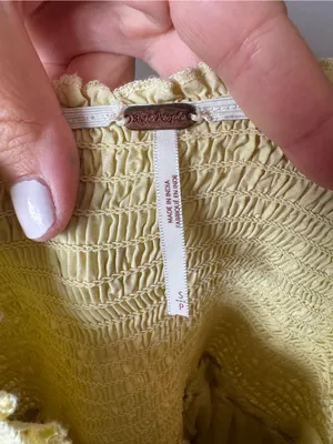 Free People Women’s Lilah Pleated Tube Midi Dress in Soft Limeade Size Small thumbnail 2