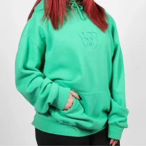 Shane Dawson x Jeffree Star Emerald Green Pig Hoodie Large Pullover Sweatshirt thumbnail 3