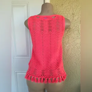 Lilly Pulitzer Pink Sleeveless Top thumbnail 3