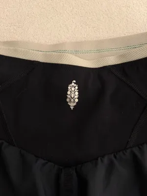 Free People Black Shorts Movement XS thumbnail 3