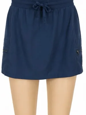 Navy Drawstring Active Skort Blue Size M thumbnail 1
