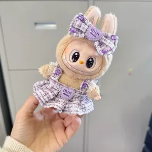 Pop Mart The Monsters Macaron Have a Seat Labubu Designer Clothing Outfit thumbnail 1
