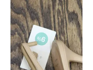 NWT A New Day Abigail Pleated Mesh Slingback Heels 94462855 Tan Brown 9.5M thumbnail 9