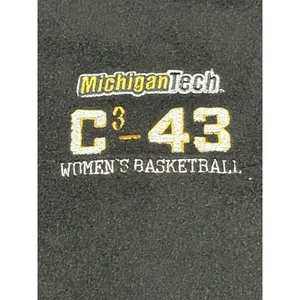 Vintage Holloway Michigan Tech Womens Basketball Fleece 1/4 Zip Pullover M thumbnail 4