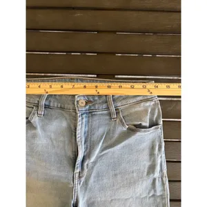 Old Navy Wow Straight Jeans 8 Tall Light‎ Wash High Rise Denim thumbnail 5