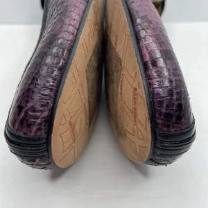Sam Edelman Snakeskin Leather Ballerina Flats Size 8M thumbnail 8