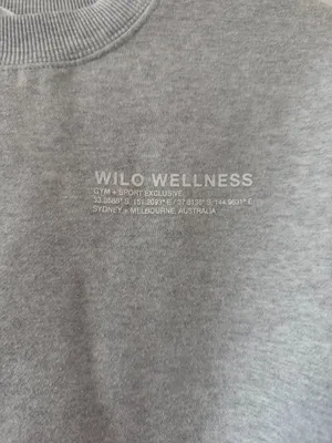 Gray Wilo Sweatshirt White Size XS thumbnail 2