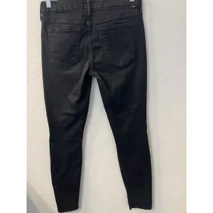 Mother‎ Denim The Looker Black Denim Women's Jeans 27 thumbnail 2