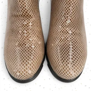 Blundstone Tan Heeled Boots Shell Lizard Print Snakeskin Neutral Booties Size 9 thumbnail 7