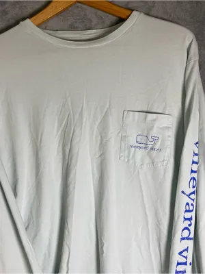 Vineyard vines long sleeve mint green size‎ large thumbnail 4