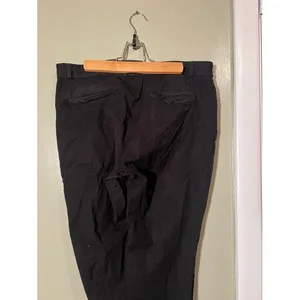 Banana Republic Women's Size 10 Sloan Pant Curvy Fit Black Mid-Rise Stretch thumbnail 8