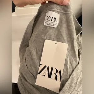 ZARA *NWT*  Gray Button-Down Cardigan thumbnail 8