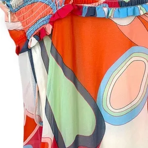 NEW Alexis x Target Limited Edition Multi Floral Vibrant Tiered Maxi Dress XXS thumbnail 12