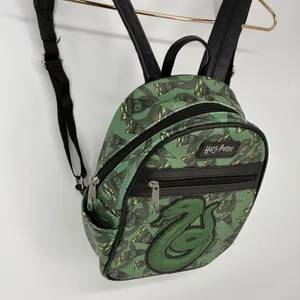 Loungefly Harry Potter Slytherin Mini Backpack Green Snake Hogwarts Bag thumbnail 7