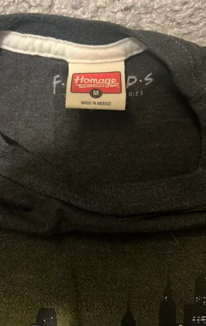 Homage Friends Shirt Gray Size M thumbnail 2